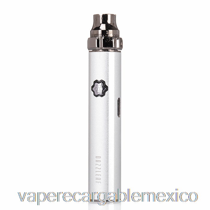 Vape Recargable Dazzleaf Squarii Top Twist 510 Batería Plata